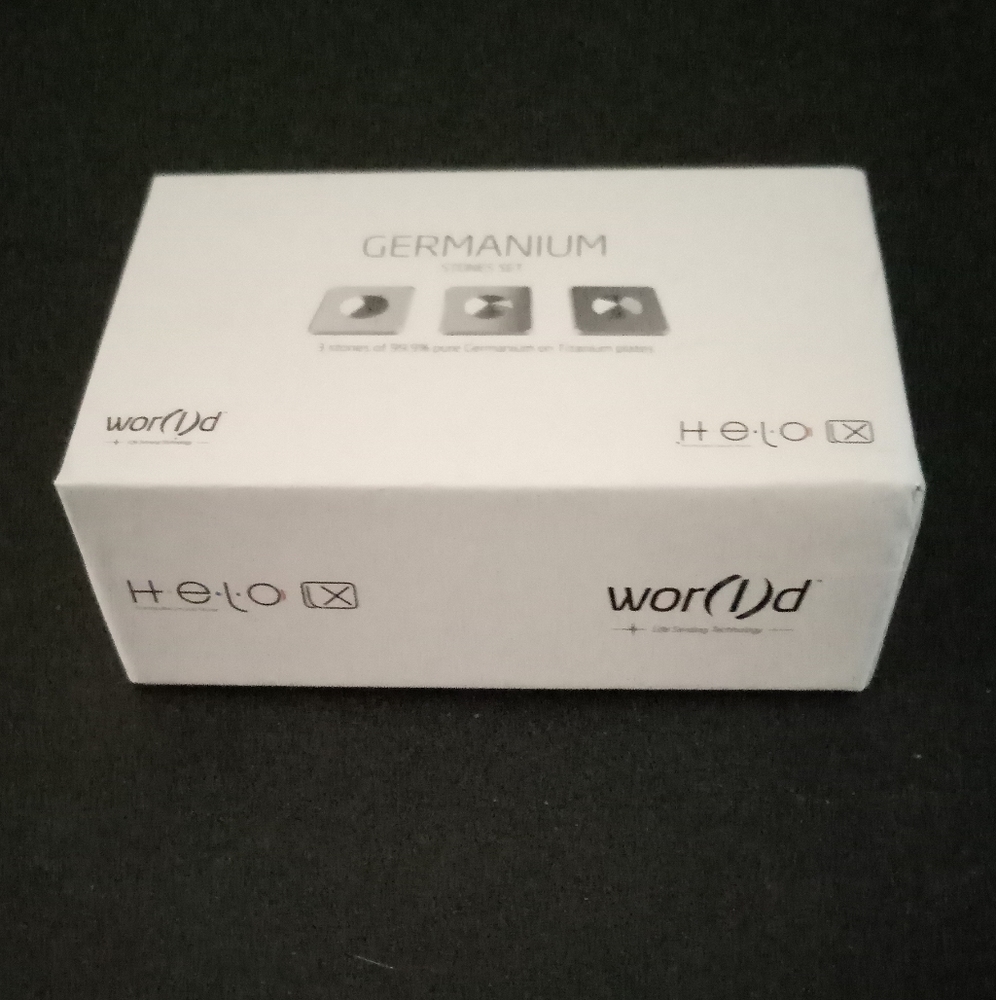 Helo LX Wor(l)d Germanium Stones Set Ge32  99.9% pure NEW IN BOX